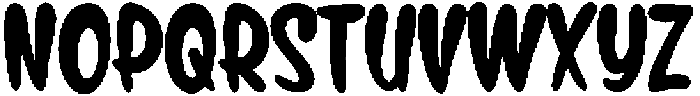 Gumybops Regular otf (400) Font UPPERCASE