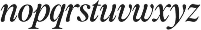 Gundarson Italic otf (400) Font LOWERCASE