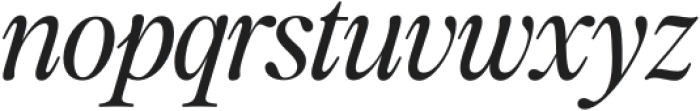 Gundarson Light Italic otf (300) Font LOWERCASE