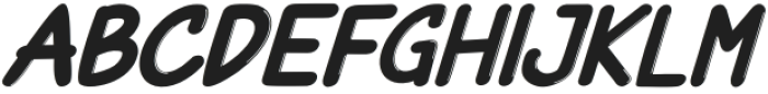 Gundule Regular otf (400) Font UPPERCASE