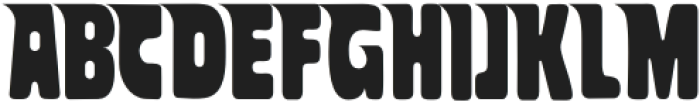 Gunkee Regular otf (400) Font UPPERCASE