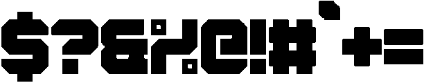 Gunner Regular otf (400) Font OTHER CHARS