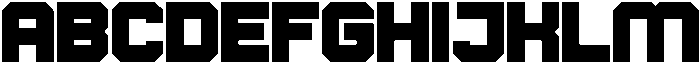 Gunner Regular otf (400) Font UPPERCASE
