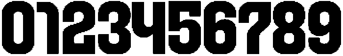 GunnerBold otf (700) Font OTHER CHARS