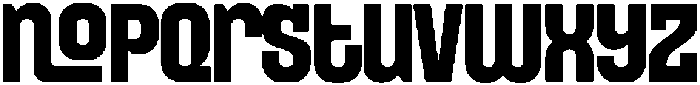 GunnerBold otf (700) Font LOWERCASE