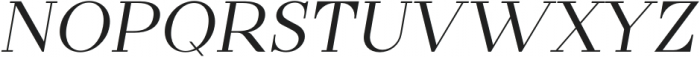 Gunterhaus Modern Italic otf (400) Font UPPERCASE
