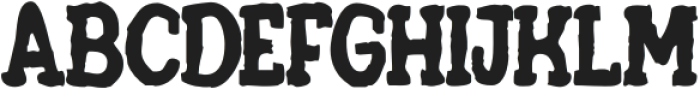 Gunwale Regular otf (400) Font UPPERCASE