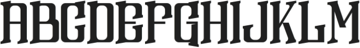 Gurast Regular otf (400) Font UPPERCASE