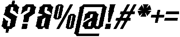 Gurend Italic otf (400) Font OTHER CHARS