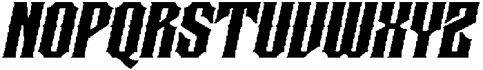 Gurend Italic otf (400) Font UPPERCASE