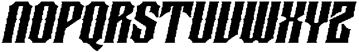 Gurend Italic otf (400) Font LOWERCASE