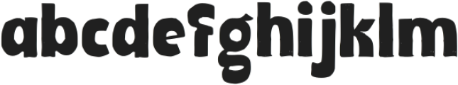 Gusar-Regular otf (400) Font LOWERCASE