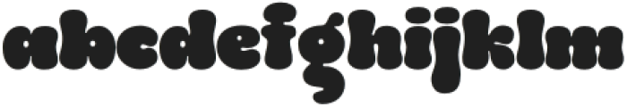 Gush-Regular otf (400) Font LOWERCASE