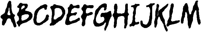 Gusom otf (400) Font UPPERCASE