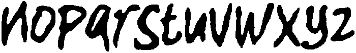 Gusom otf (400) Font LOWERCASE