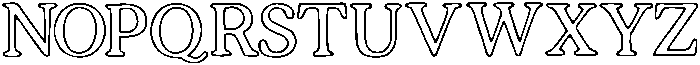 Gusota ttf (400) Font UPPERCASE