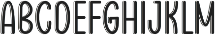 Gussblom Shadow Regular otf (400) Font UPPERCASE