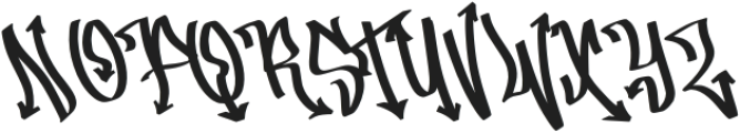 Gustavi-Regular otf (400) Font UPPERCASE