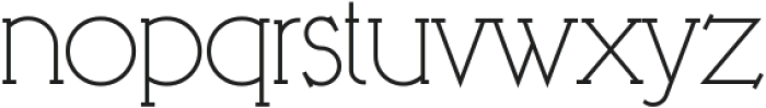 GustoBrite Family ttf (400) Font LOWERCASE