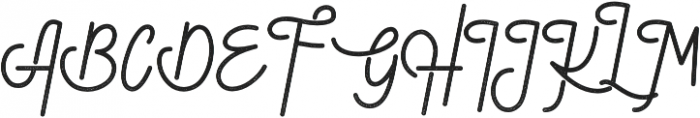 Guthers Textured otf (400) Font UPPERCASE