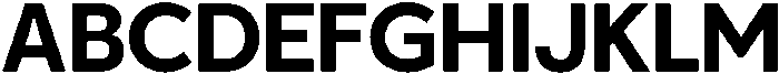 Gutica Bold otf (700) Font UPPERCASE