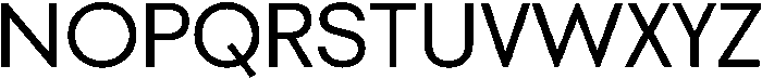 Gutica Regular otf (400) Font UPPERCASE