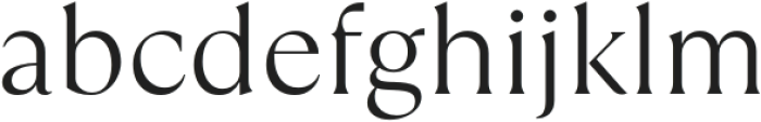 Gutofic Light otf (300) Font LOWERCASE