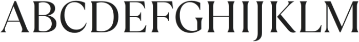 Gutofic Regular otf (400) Font UPPERCASE