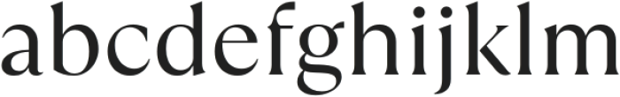 Gutofic Regular otf (400) Font LOWERCASE