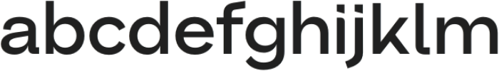 Guton Medium otf (500) Font LOWERCASE