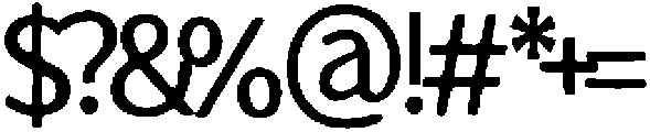 Gutowe ttf (400) Font OTHER CHARS