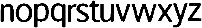 Gutowe ttf (400) Font LOWERCASE