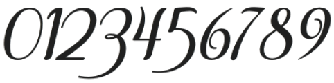 Guttever  Italic otf (400) Font OTHER CHARS