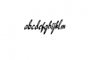 Gundalf Script Font LOWERCASE