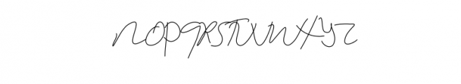 Guritno-Script.otf Font UPPERCASE