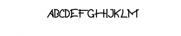 Guritno.otf Font UPPERCASE