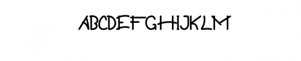 Guritno.otf Font LOWERCASE