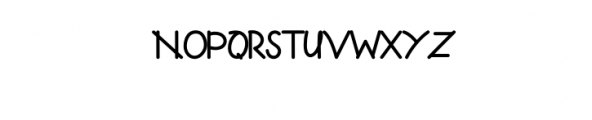 Guritno.otf Font LOWERCASE