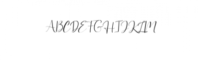 Guttenfightersignature Font UPPERCASE