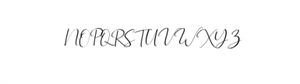 Guttenfightersignature Font UPPERCASE
