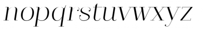 Guadalupe Pro Gota Italic Font LOWERCASE