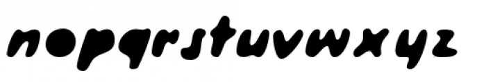 Gumball Black Font LOWERCASE