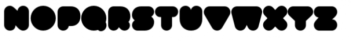 Gusto Pro Solid Font LOWERCASE