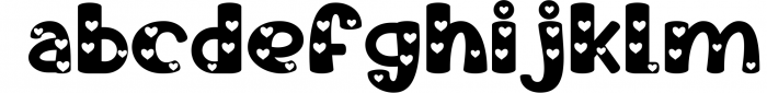 Guinea Pig love 1 Font LOWERCASE