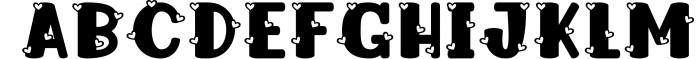 Guinea Pig love 2 Font UPPERCASE