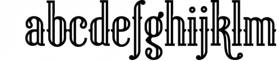 Gunhill family 1 Font LOWERCASE