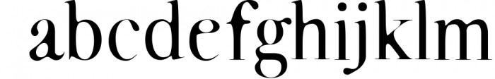 Gunma Serif Font Family Pack 4 Font LOWERCASE
