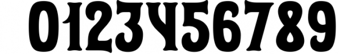 Gunshot typeface 1 Font OTHER CHARS
