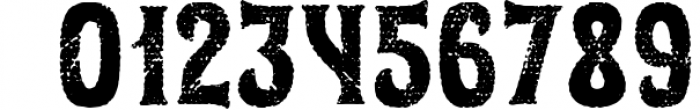 Gunshot typeface Font OTHER CHARS