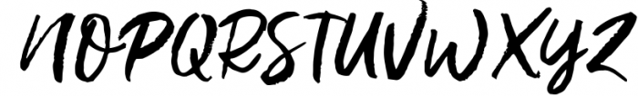 Gustolle SVG Font Font UPPERCASE